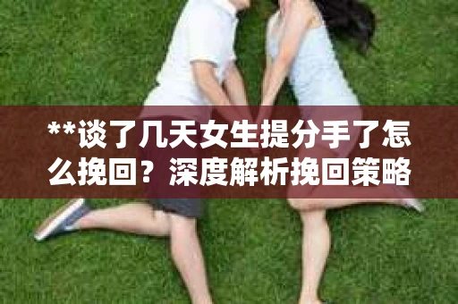 **谈了几天女生提分手了怎么挽回？深度解析挽回策略**