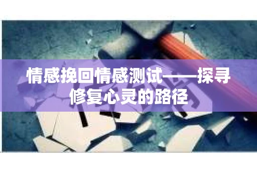 情感挽回情感测试——探寻修复心灵的路径