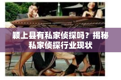 颖上县有私家侦探吗？揭秘私家侦探行业现状