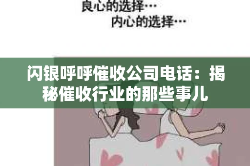 闪银呼呼催收公司电话：揭秘催收行业的那些事儿