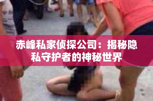 赤峰私家侦探公司：揭秘隐私守护者的神秘世界
