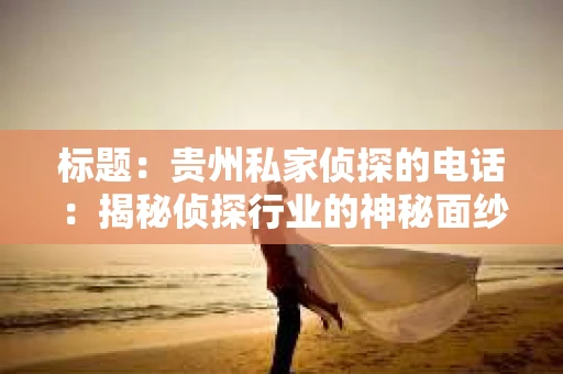 标题：贵州私家侦探的电话：揭秘侦探行业的神秘面纱