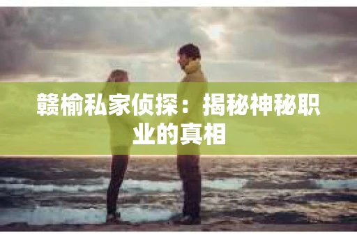 赣榆私家侦探：揭秘神秘职业的真相