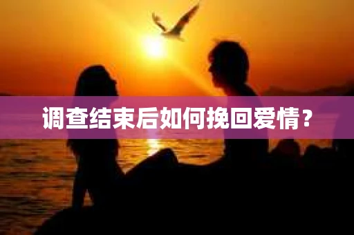 调查结束后如何挽回爱情？
