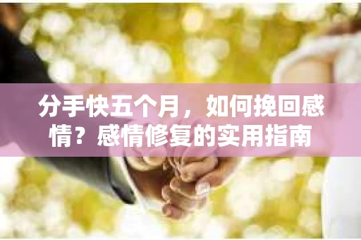 分手快五个月，如何挽回感情？感情修复的实用指南